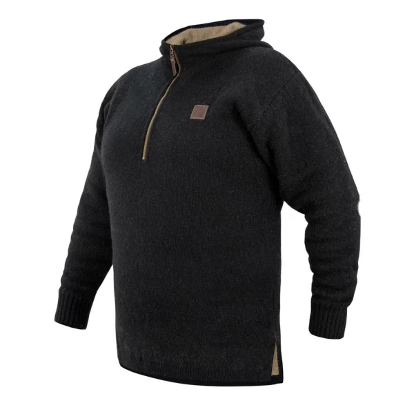 Swazi Cairnsman Ullgenser Svart 4 Swazi Cairnsman Ullgenser Svart - Bilde 2