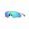 Oakley Radar EV Path Polished White Prizm Sapphire