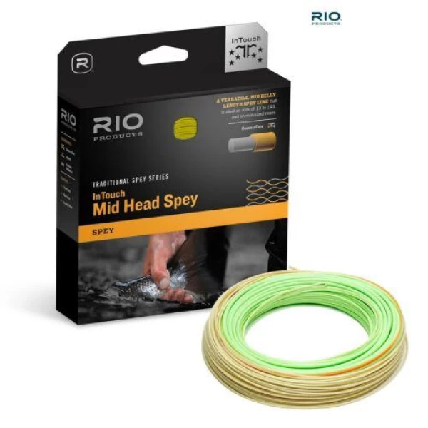 Rio InTouch Midt Spey #10/11F Green/Orange/Straw 3 Rio InTouch Midt Spey #10/11F Green/Orange/Straw